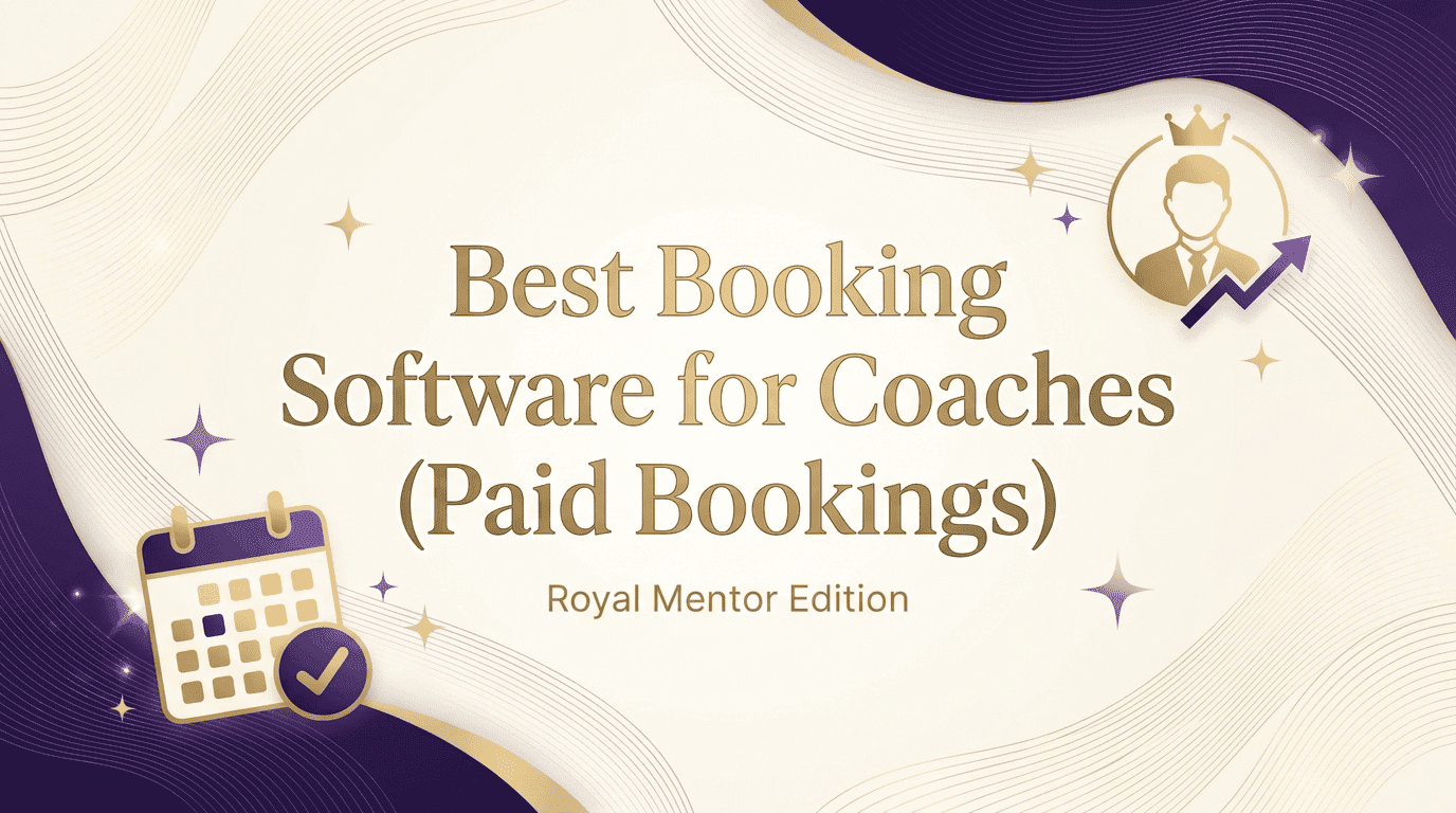 Best Booking Software For Coaches